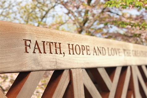 Carving Or Plaque Best Ideas To Personalise Your Memorial Bench