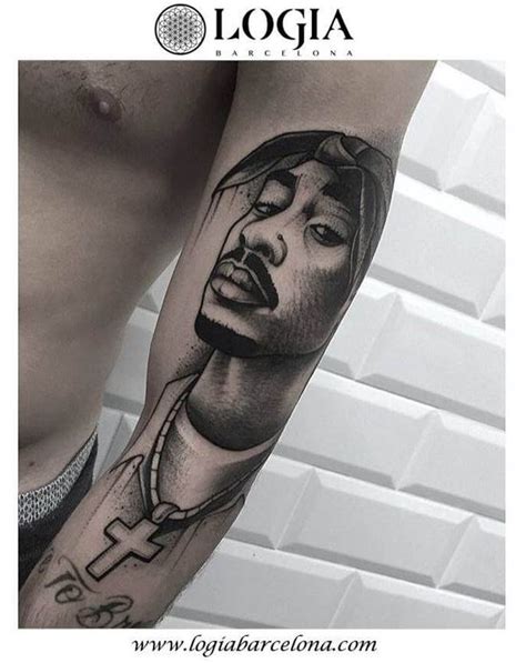 Tupac Shakur Arm Tattoos