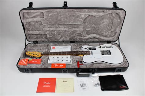 Fender American Ultra Telecaster Rosewood Fingerboard Arctic Pearl Wohsc 0118030781 Gerald