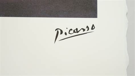 Pablo Picasso Signed Lithograph Charitystars