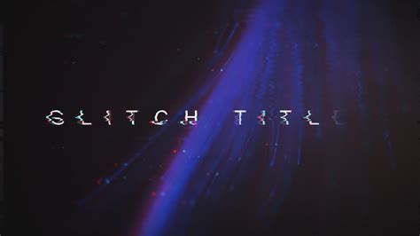 126 Glitch Titles Intro Template For Vegas Pro EnzeeFX