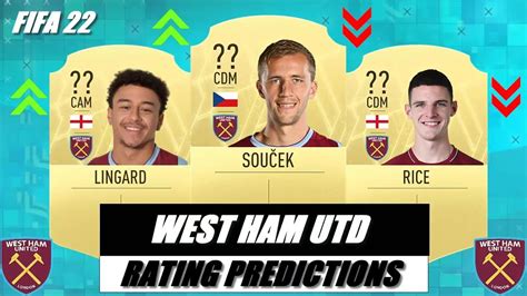 Fifa 22 West Ham Player Ratings 😱🔥 LingardsouČekrice💪 Youtube