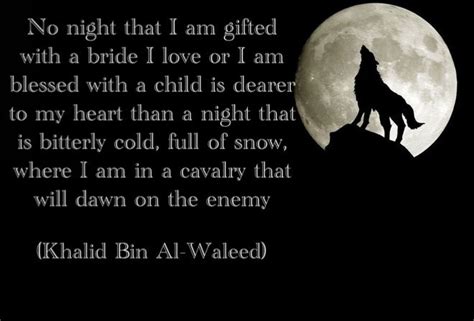 FAMOUS QUOTES KHALID BIN WALEED image quotes at relatably.com