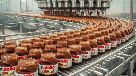 How is NUTELLA Made - YouTube