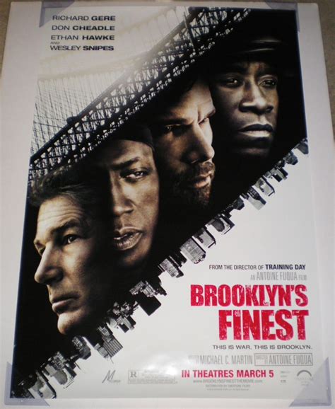 BROOKLYN'S FINEST MOVIE POSTER SS ORIGINAL ADV 27x40 | eBay