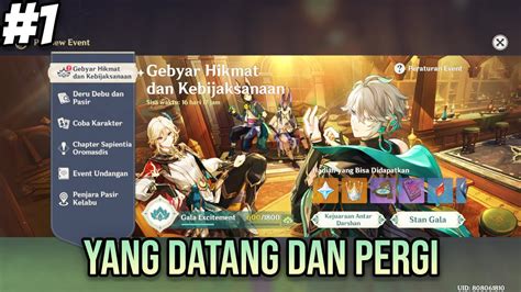 EVENT Gebyar Hikmat Dan Kebijaksanaan Yang Datang Dan Pergi Genshin