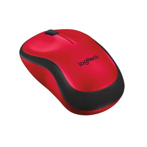 Mysz Logitech Wireless Mouse M220 Silent 910 004880 Czerwona EUKASA Pl