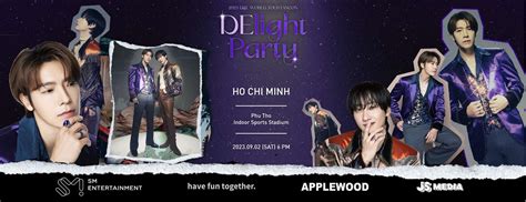 D E World Tour Fancon DElight PARTY in Ho Chi Minh Trang mạng xã