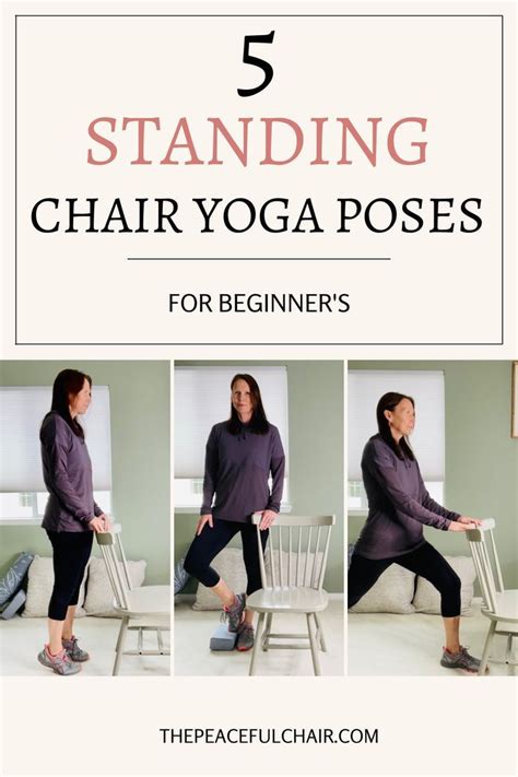 5 Standing Chair Yoga Poses for Beginners