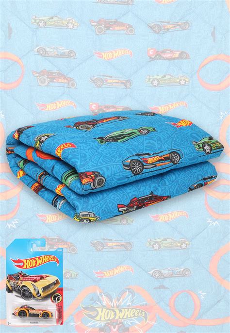 Edredom Solteiro Lepper Hot Wheels Azul Compre Agora Dafiti Brasil