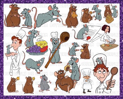 Ratatouille Svg Ratatouille Clipart Disney Ratatouille Remy Etsy