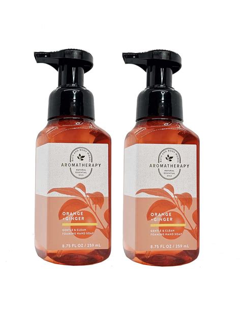 Bath And Body Works 2 Pack Aromatherapy Energy Orange Ginger Gentle