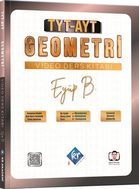 KR Akademi TYT AYT Geometri Eyüp Hoca Video Ders Kitabı Kitapİşler