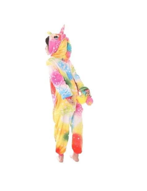 Bunter Kinder Einhorn Onesie