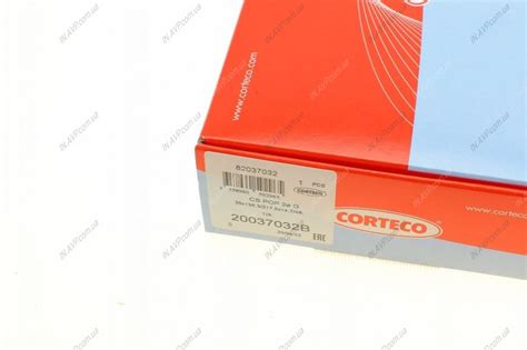 Уплотняющее кільце, колінчастий вал CORTECO 20037032B. Придбати сальник ...