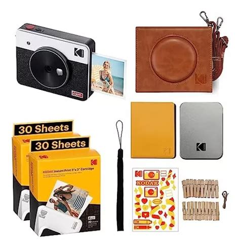 Kodak Mini Shot 3 Retro 4pass Cámara Instantánea E Impresora MercadoLibre