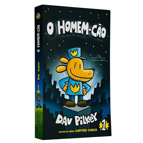 Livro O Homem Cão - O Homem-Cão - Volume 1 - Dav Pilkey - Livro Físico | Livraria Enjoy