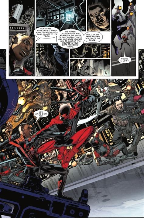 Miles Morales Spider Man 41 Preview Clone Wars