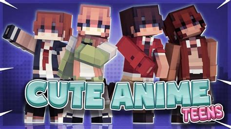 Cute Anime Teens by FTB (Minecraft Skin Pack) - Minecraft Marketplace ...