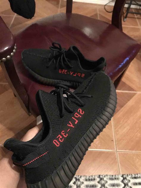 Shop Get Yeezy Boost 350 V2 Bred Core Black Red for Men - 100% Authentic