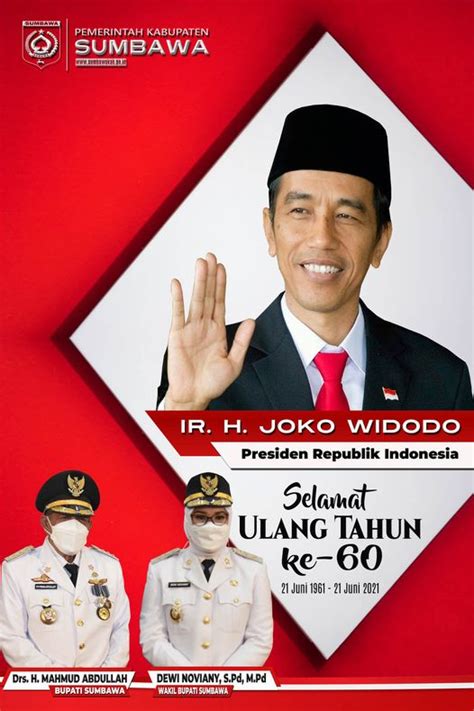 Selamat Ulang Tahun Ke Untuk Presiden Republik Indonesia Bapak Ir H