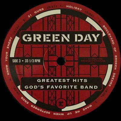 Green Day Greatest Hits God S Favorite Band LP Muziker