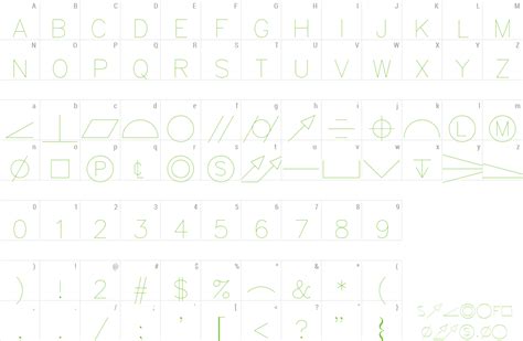 Download Free Font Gdt