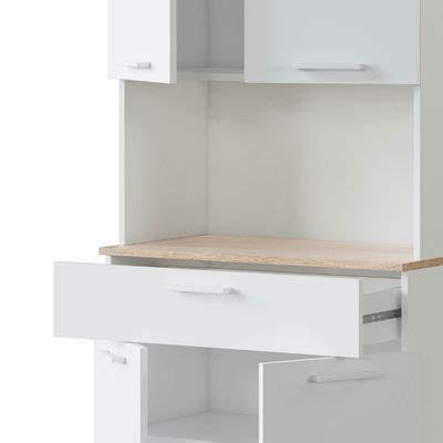 Mueble Auxiliar Yuka Cocina Blanco Miroytengo Es