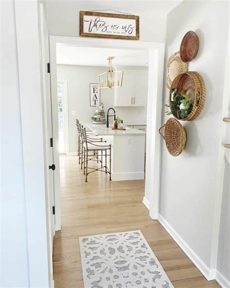 Kitchen Entrance Accessorized With Woven Baskets Soul Lane