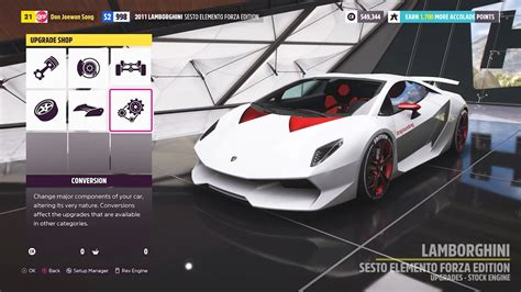 Forza Horizon Lamborghini Sesto Elemento Customizacion Y Carrera By