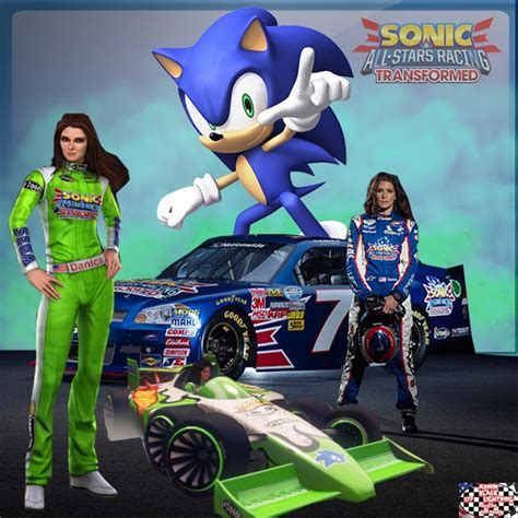 Danica Patrick Voice Sonic And All Stars Racing Transformed Video Hot