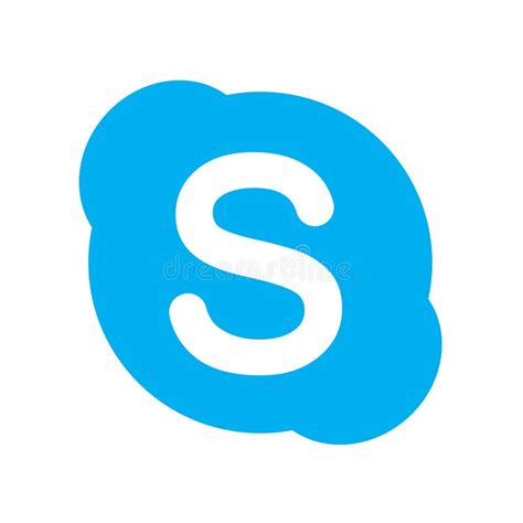 Vector Del Logotipo De Skype Stock De Ilustraci N Ilustraci N De