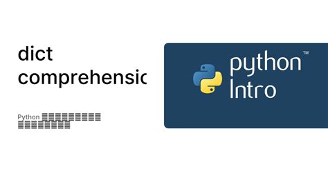 dict comprehension - Python ներածական դասընթաց