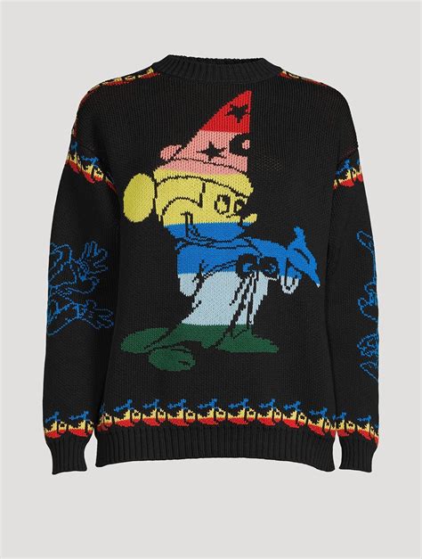 Stella Mccartney Stella Mccartney X Disney Rainbow Mickey Sweater