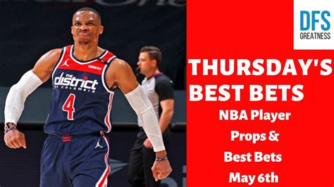 Thursdays Best Bets Nba Player Props And Spread Picks For May 6th Youtube