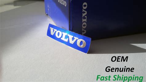 Volvo Steering Wheel Airbag Emblem Badge Metal Sticker Logo Replacement