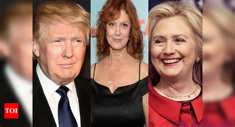 Susan Sarandon Slams Hillary Clinton Donald Trump Undefined Movie