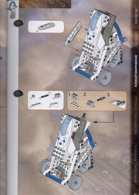 LEGO Instructions for set 9748 Droid Developer Kit, Mindstorms - Star Wars