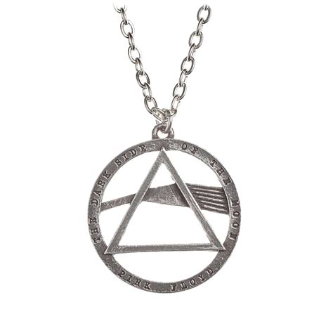 Pink Floyd Dark Side Prism Pendant Eyesore Merch