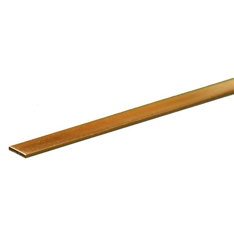 Brass Strip 0032 Thick X 14 Wide X 12 Long 1 Piece Ksmetals