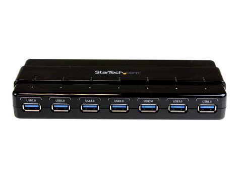 StarTech 7 Port USB 3 0 Hub Up To 5 Gbps 7 X USB Universal