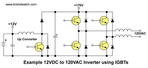 Inverter Using Igbt Circuit Diagram