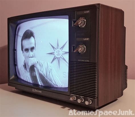 Emerson Black And White Tv Vintage Television Vintage Tv Tv