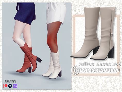 The Sims Resource Boots With Decoration 166