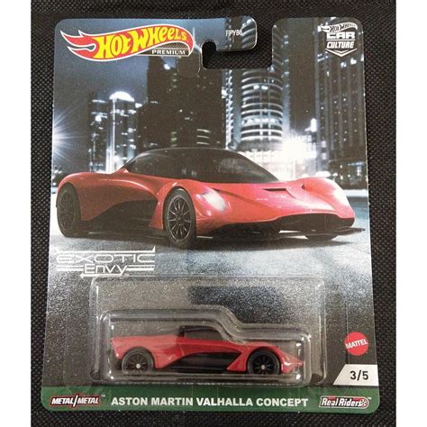 Hot Wheels Aston Martin Valhalla Concept Exotic Envy Shopee Singapore