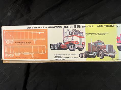 Vintage Amt Chevy Titan Original Issue Scale Plastic Model Kit