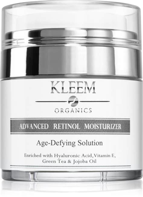 Kleem Organics Advanced Retinol Moisturizer Cr Me De Nuit Effet Anti