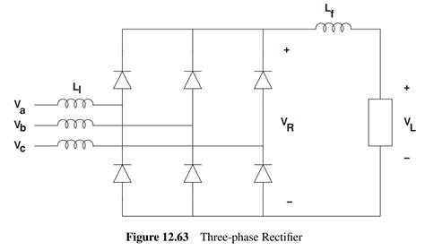 [solved] A Three Phase Diode Rectifier Is Shown Driving A Load In Figure Course Hero