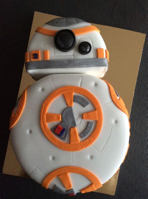 Bb Cake Star Wars Birthday Cake Bb Cake Star Wars Cake