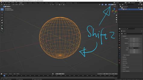 Blender How To View Wireframe Mode